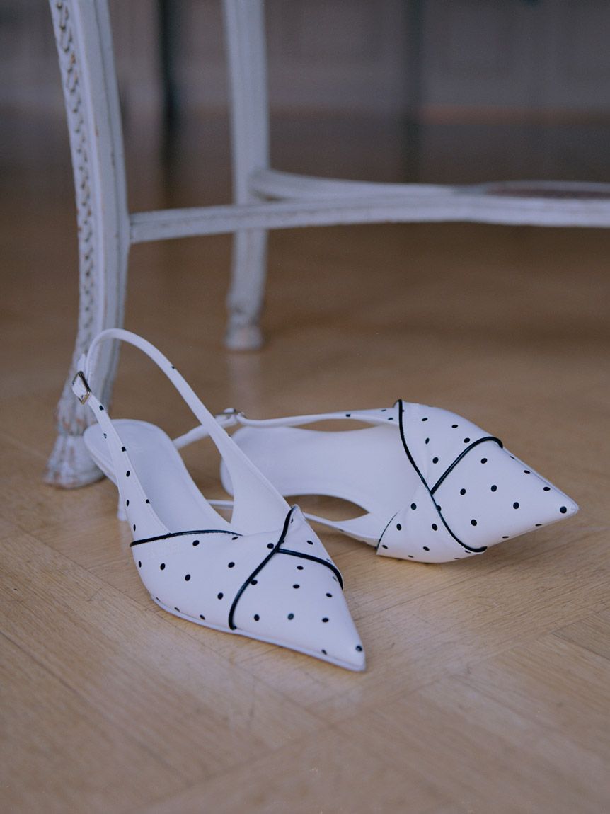 SNIDEL「ツイストリボンパンプス」|パンプス|