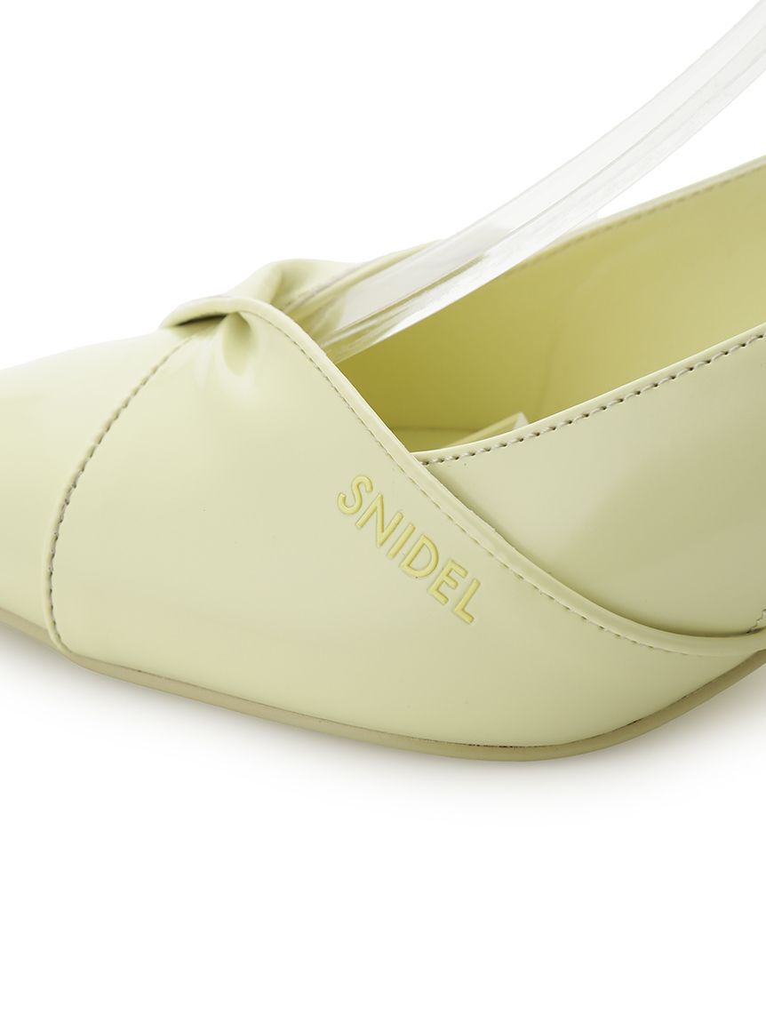 SNIDEL「ツイストリボンパンプス」|パンプス|