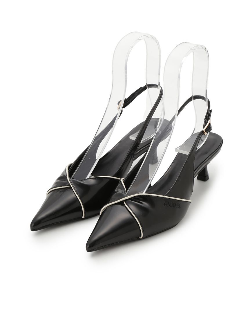 SNIDEL「ツイストリボンパンプス」|パンプス|