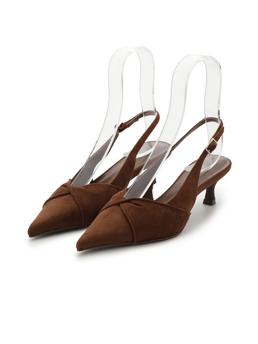 SNIDEL「ツイストリボンパンプス」|パンプス|