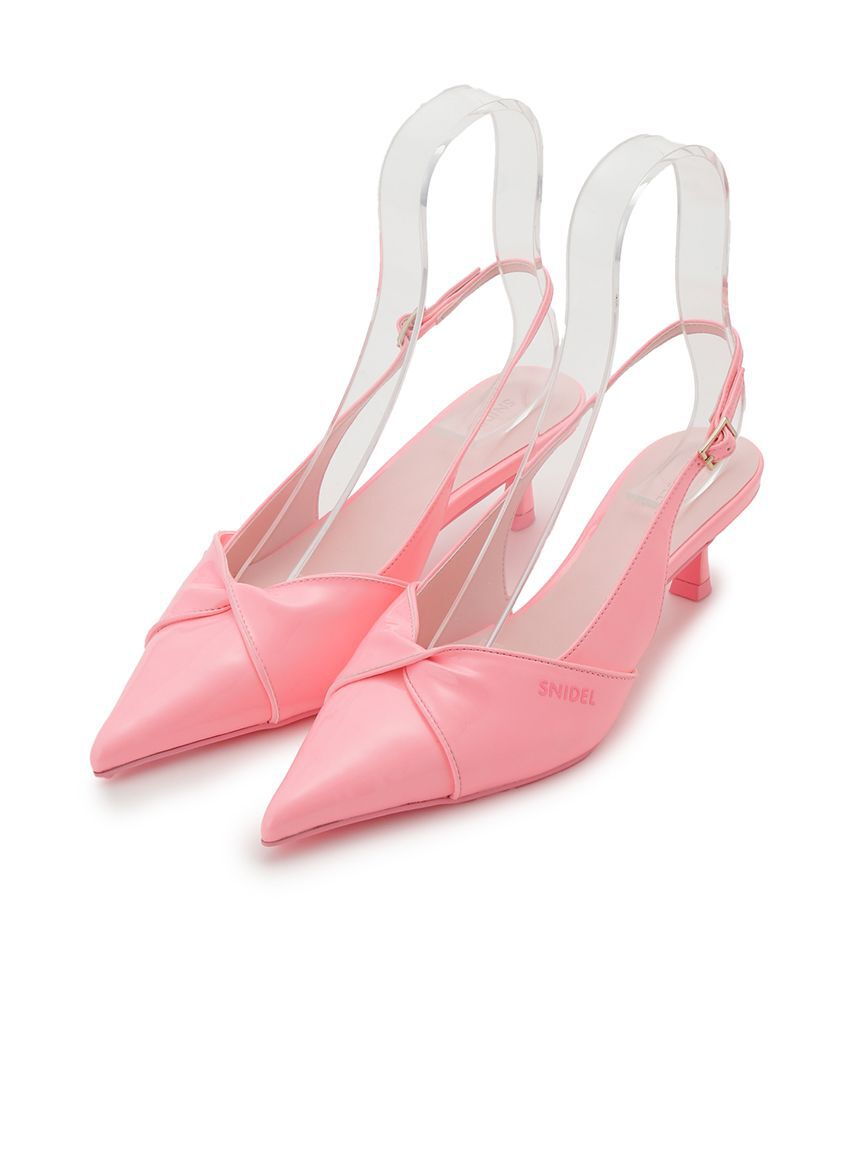 SNIDEL「ツイストリボンパンプス」|パンプス|