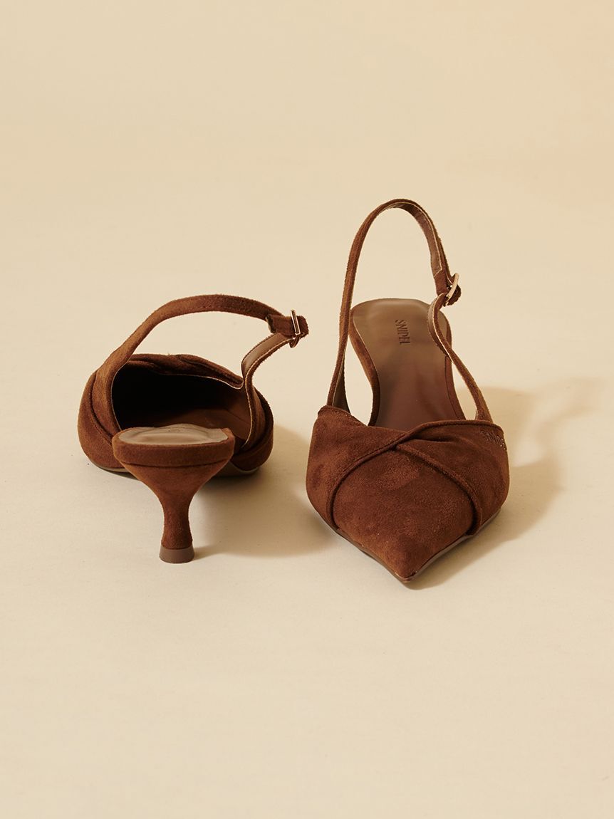 SNIDEL「ツイストリボンパンプス」|パンプス|BRW