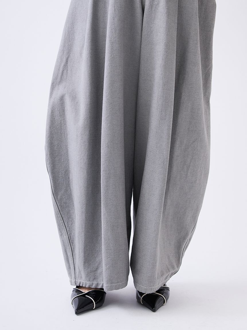 SNIDEL「【00サイズ/0TALLサイズあり】カーブデニムワイドパンツ」|デニム|