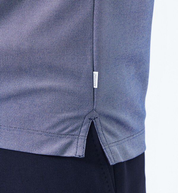 MACKINTOSH PHILOSOPHY「トロッター メランジ鹿の子 カッタウェイポロ」|シャツ・ブラウス|