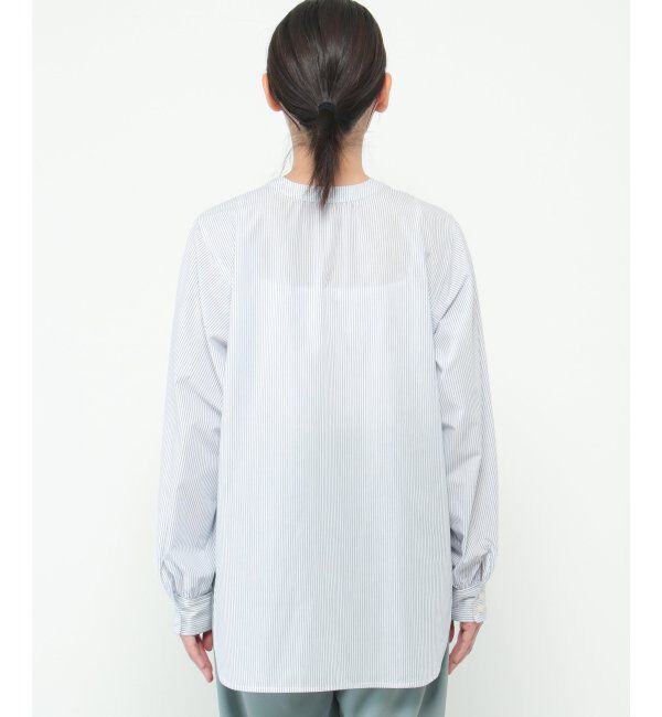 ikka「前後2WAYバンドカラーシャツ」|シャツ・ブラウス|