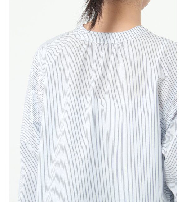 ikka「前後2WAYバンドカラーシャツ」|シャツ・ブラウス|