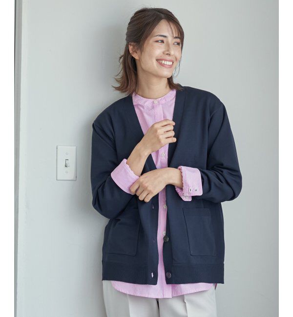 ikka「前後2WAYバンドカラーシャツ」|シャツ・ブラウス|