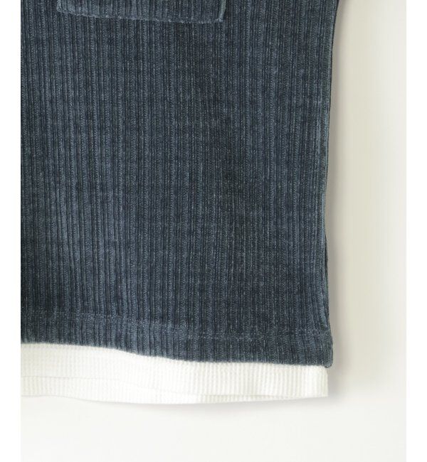 ikka kids「カットコールポケ付きレイヤープルオーバー（120~160cm）」|Tシャツ・カットソー|