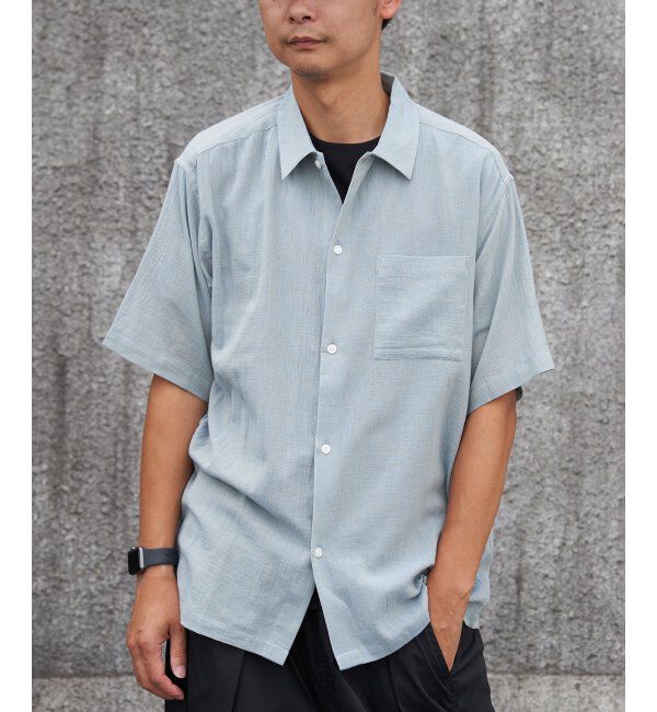 VENCE share style「シャンブレー半袖シャツ」|シャツ・ブラウス|