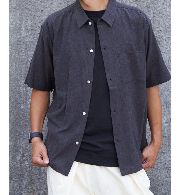 VENCE share style「シャンブレー半袖シャツ」|シャツ・ブラウス|