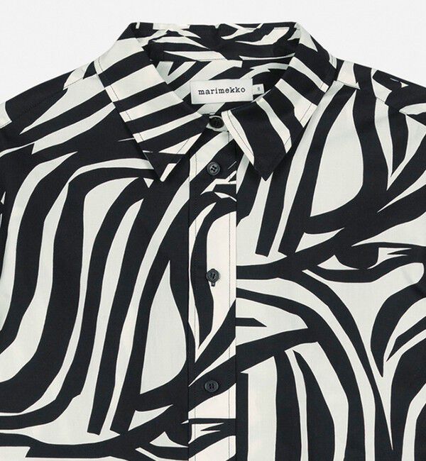 Marimekko「【一部店舗・オンラインストア限定】Nila Jokuraita シャツ」|シャツ・ブラウス|