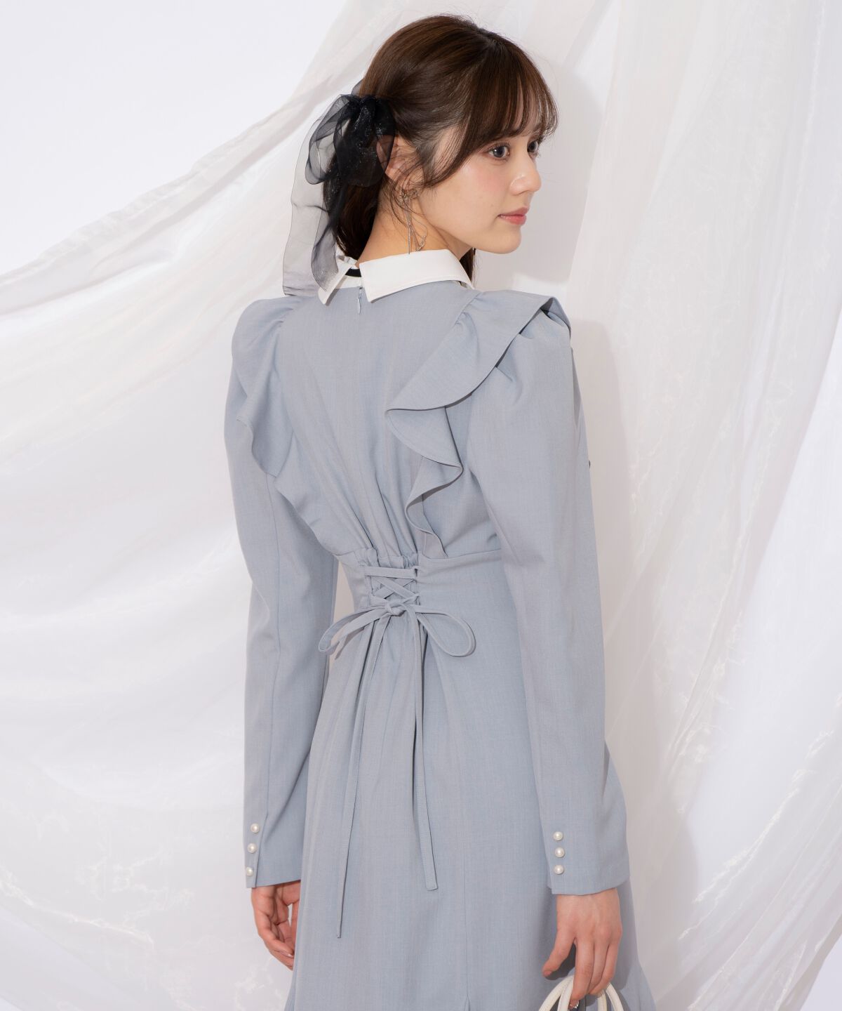 WILLSELECTION「配色ヨークマーメイドワンピース」|ワンピース|