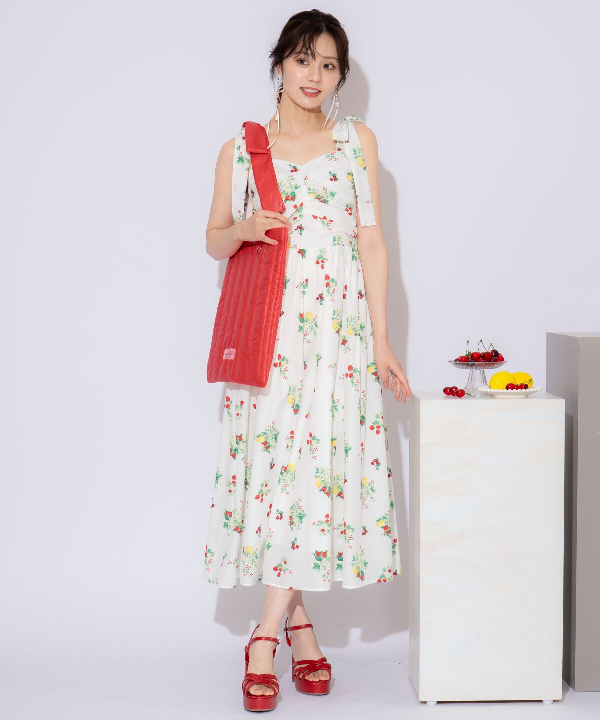 WILLSELECTION「リボンショルダーキルティングトート」|トートバッグ|