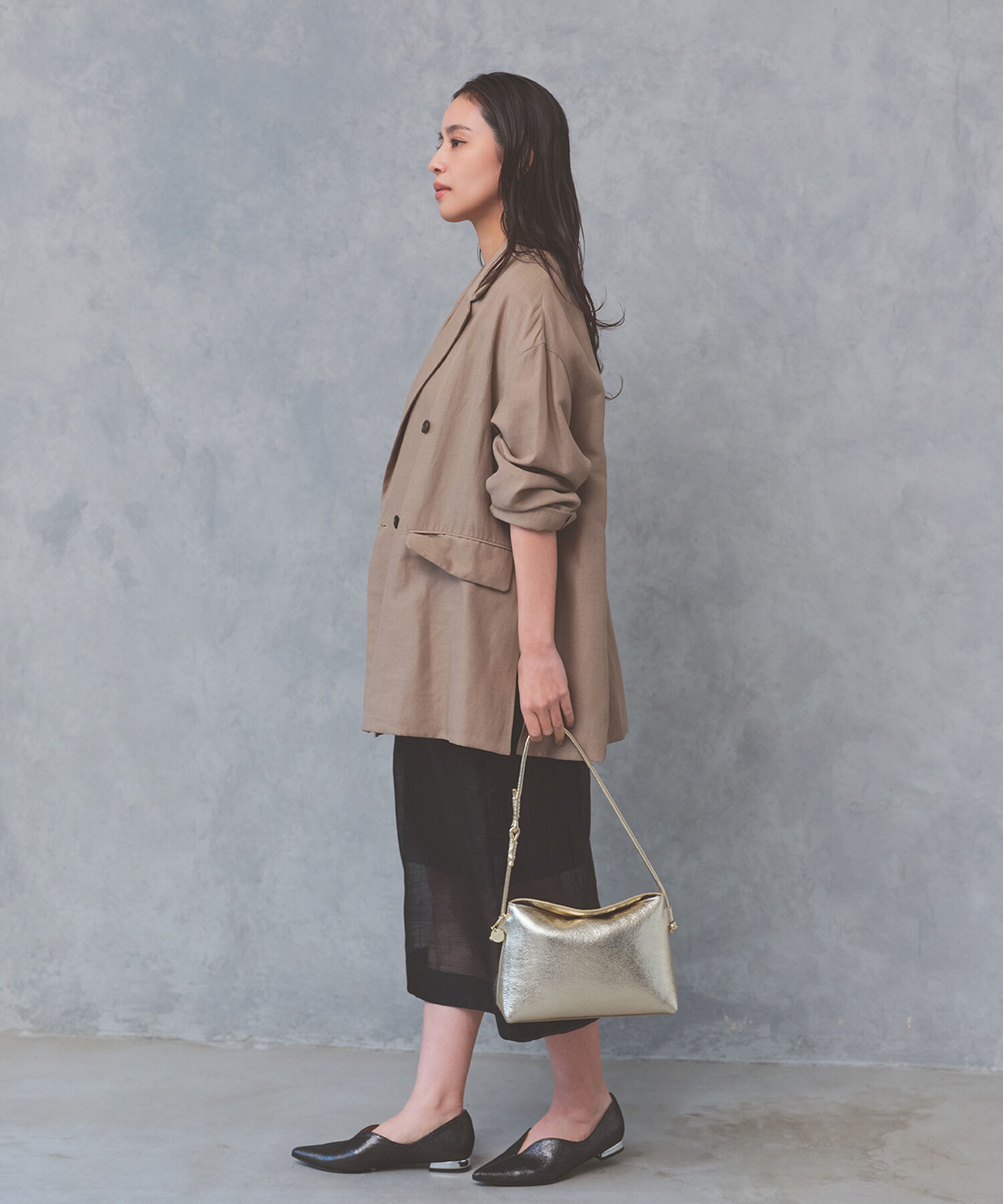 TOPKAPI TREASURE「【TREASURE TOPKAPI】ソフトレザー フラップ ワンハンドル ショルダーバッグ」|ショルダー・メッセンジャー|