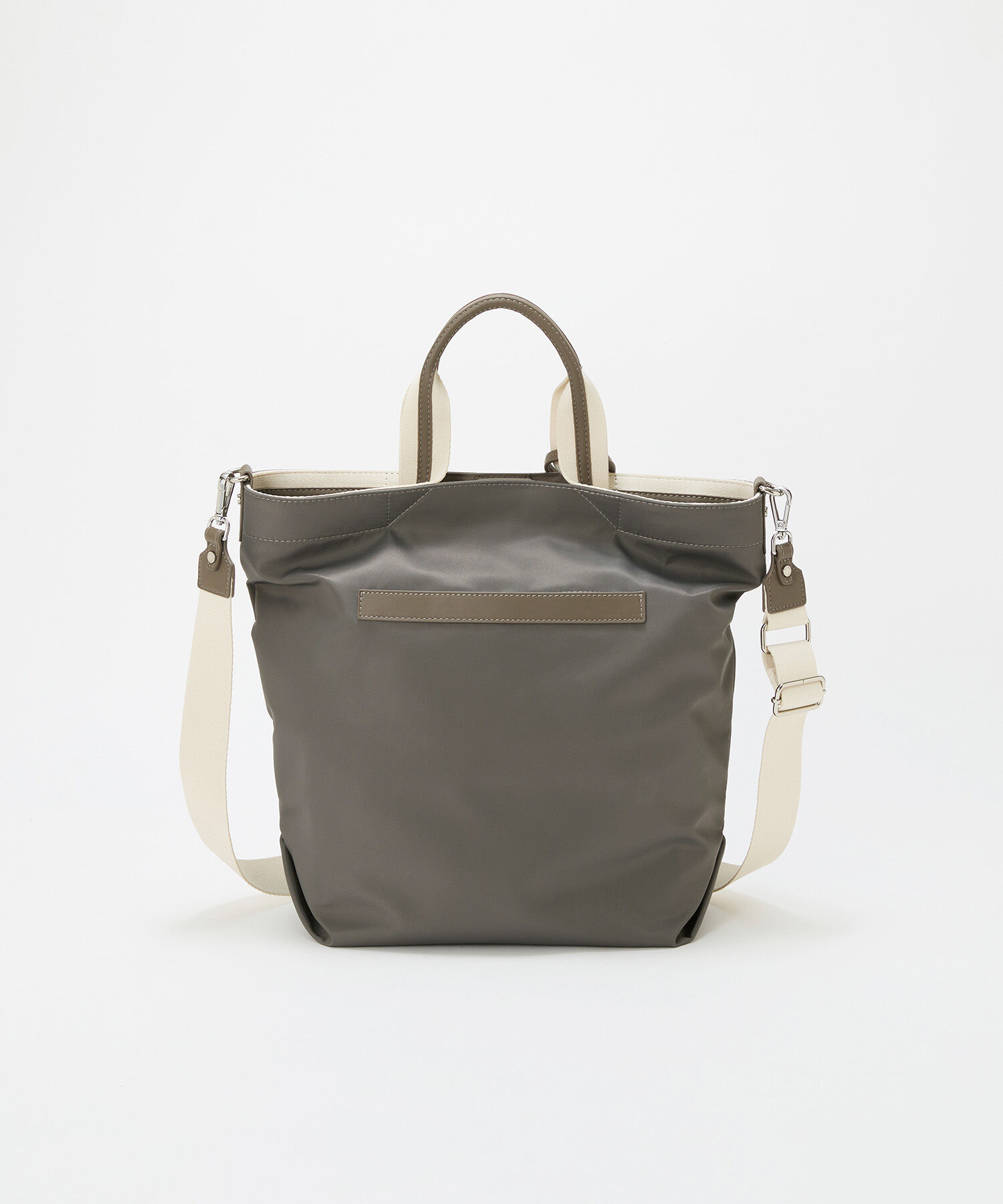 TOPKAPI TREASURE「【TREASURE TOPKAPI】ストライプハンドル ナイロン 縦型 2way トートバッグ A4対応」|トートバッグ|