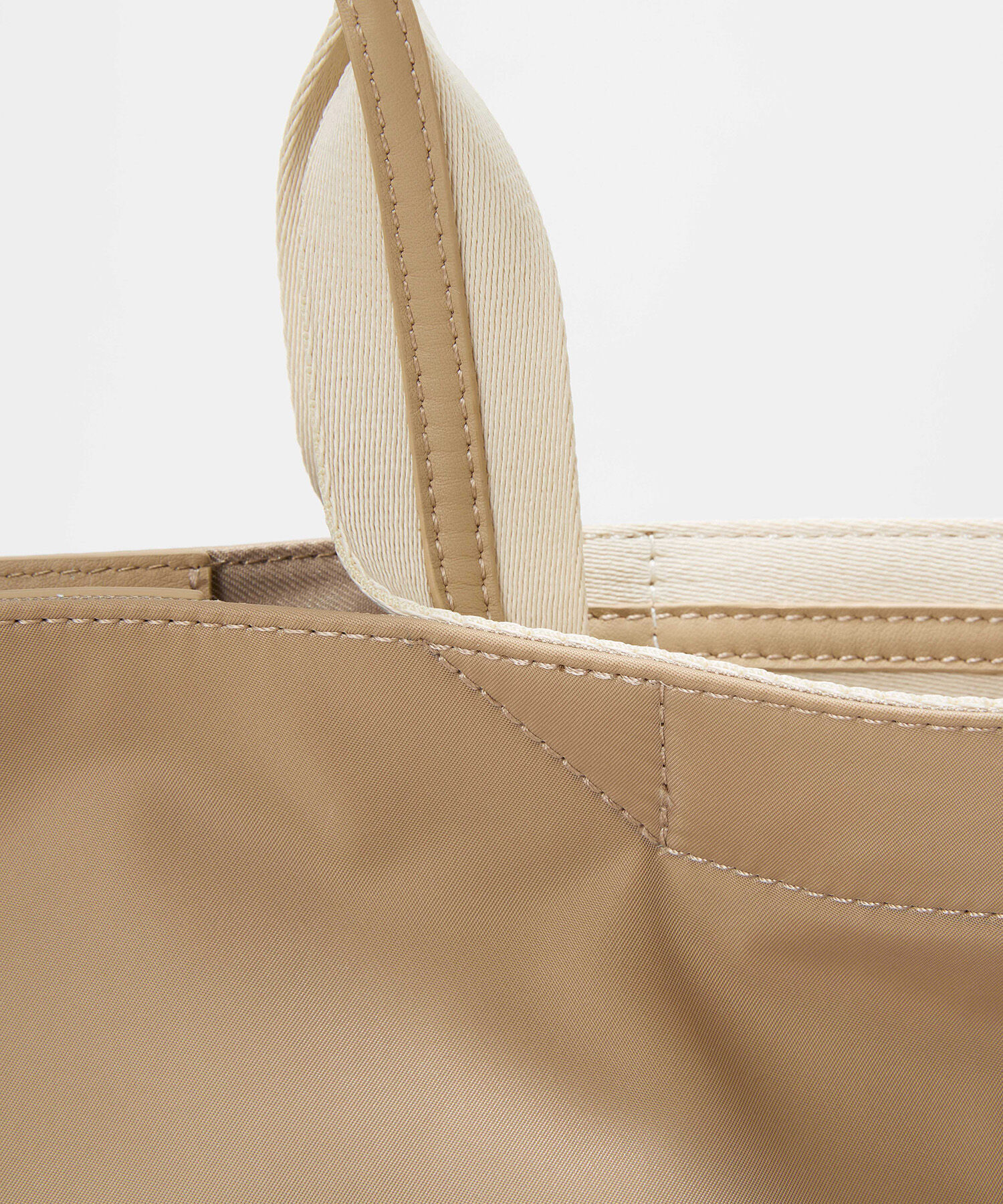 TOPKAPI TREASURE「【TREASURE TOPKAPI】ストライプハンドル ナイロン 縦型 2way トートバッグ A4対応」|トートバッグ|