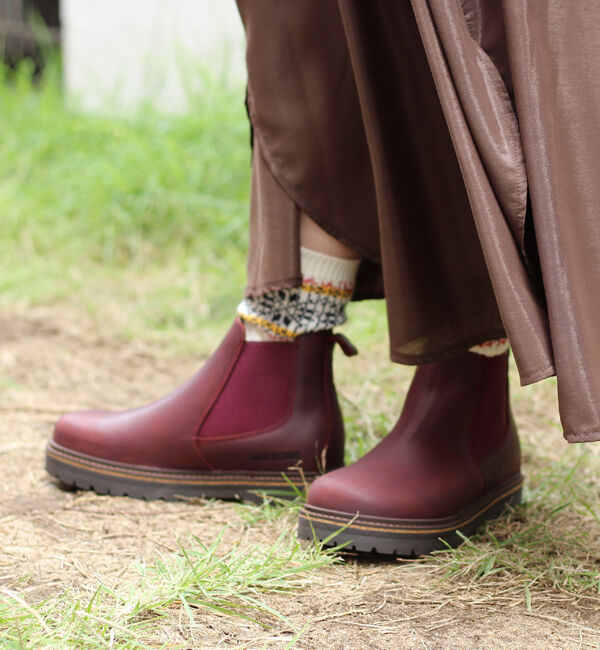 ビルケンシュトック】スタロン/バーガンディ ヌバックレザー/ブーツ
