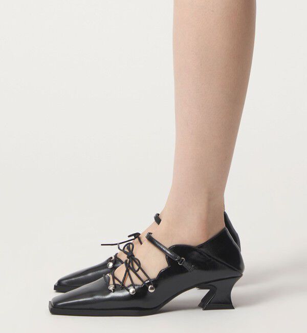 ODETTE E ODILE「＜SY＞スカラップレースアップ パンプス45&uarr;」|パンプス|