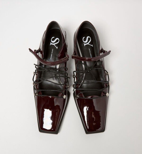 ODETTE E ODILE「＜SY＞スカラップレースアップ パンプス45&uarr;」|パンプス|