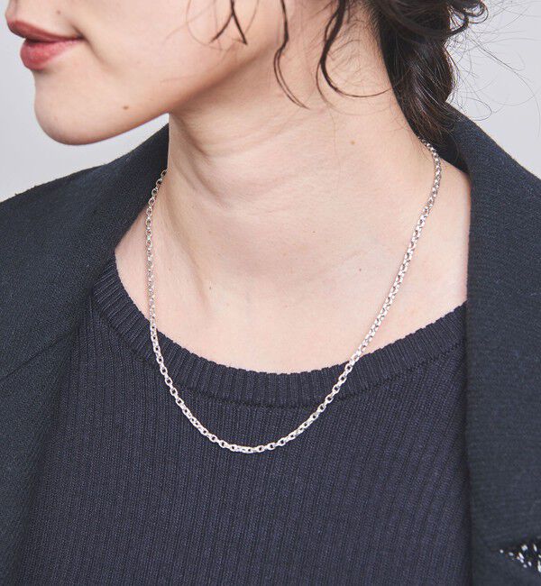 UNITED ARROWS「【別注】＜PHILIPPE AUDIBERT＞JISS チェーンネックレス SLV」|ネックレス|