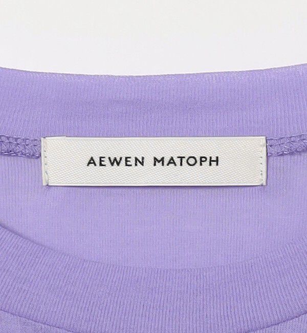 AEWEN MATOPH「＜AEWEN MATOPH＞シアー Tシャツ」|Tシャツ・カットソー|
