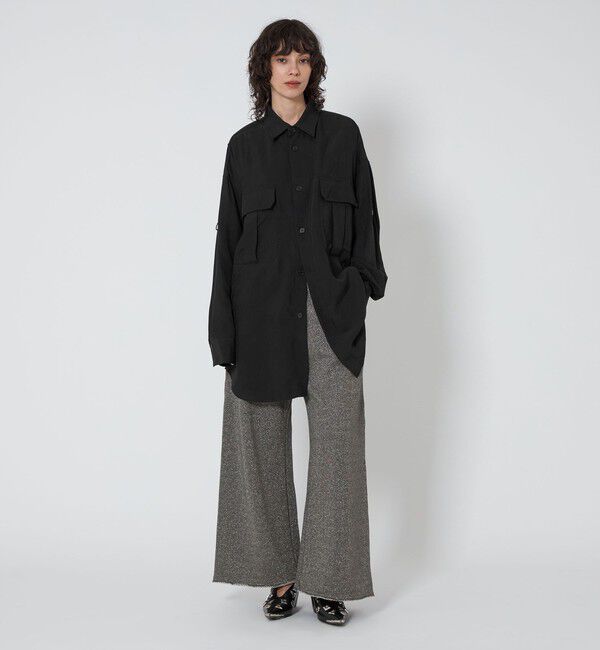 ASTRAET「＜ASTRAET＞2ポケット ソデターンアップシャツ UNISEX」|シャツ・ブラウス|