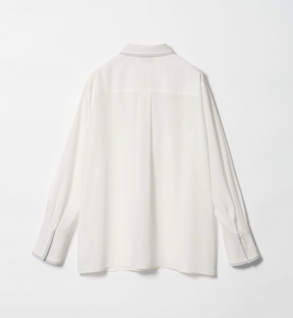 UNITED ARROWS「バイカラー レギュラーシャツブラウス」|シャツ・ブラウス|