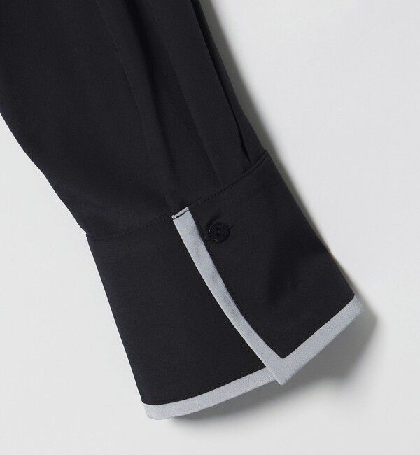 UNITED ARROWS「バイカラー レギュラーシャツブラウス」|シャツ・ブラウス|