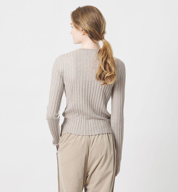 AEWEN MATOPH「＜AEWEN MATOPH＞リブハンドステッチニット」|ニット・セーター|