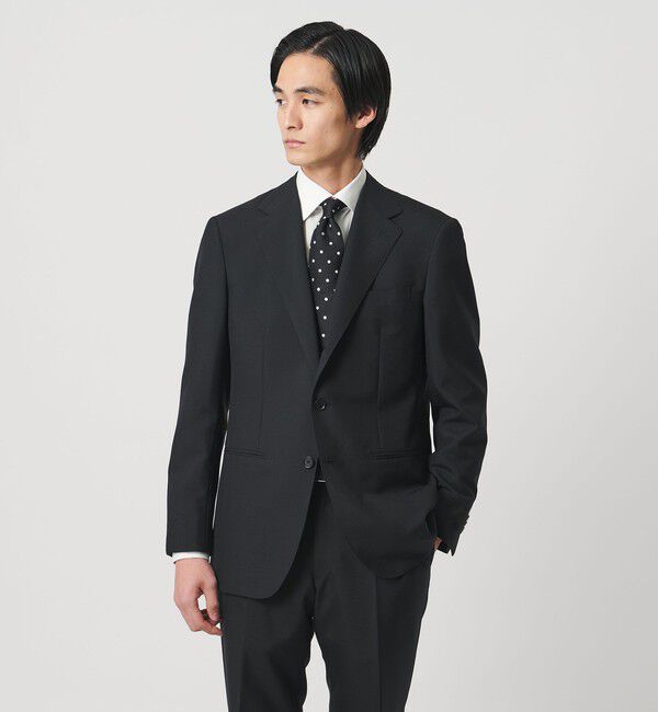 UNITED ARROWS「イージーケア AG ダブルストライプ セミワイドカラー クレリックシャツ ー抗菌防臭ー」|シャツ・ブラウス|