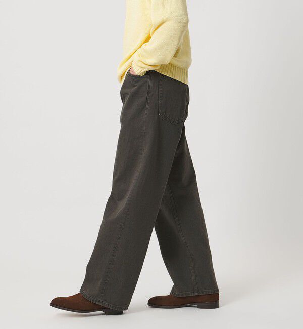 UNITED ARROWS「ロープ染めカラーデニム バギー5ポケット」|デニム|