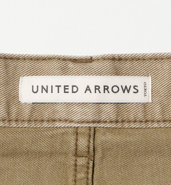 UNITED ARROWS「ロープ染めカラーデニム バギー5ポケット」|デニム|