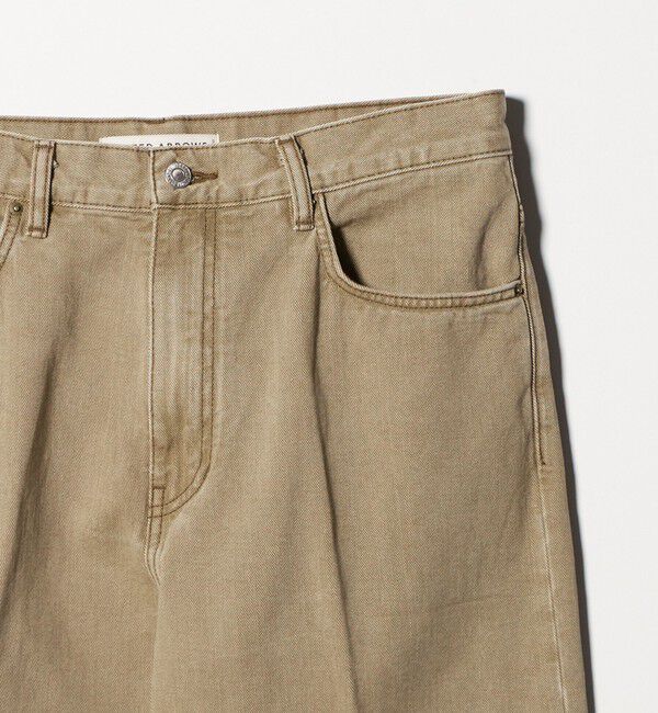 UNITED ARROWS「ロープ染めカラーデニム バギー5ポケット」|デニム|