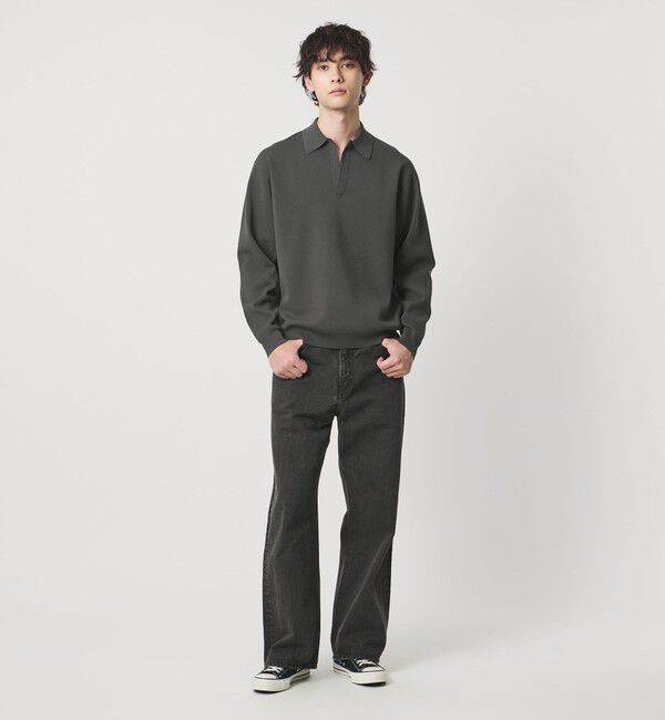 UNITED ARROWS「４シーズンズ ミラノリブ スキッパー ニット」|ニット・セーター|