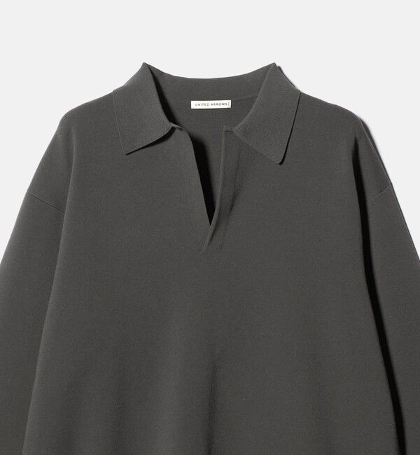 UNITED ARROWS「４シーズンズ ミラノリブ スキッパー ニット」|ニット・セーター|