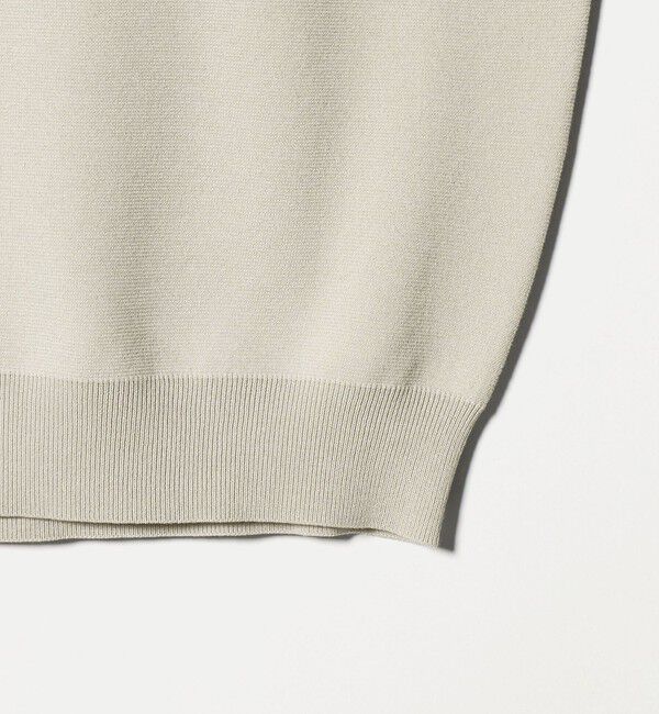 UNITED ARROWS「４シーズンズ ミラノリブ スキッパー ニット」|ニット・セーター|