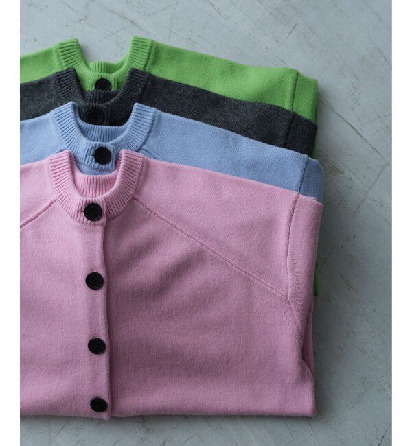 EMMEL REFINES「＜EMMEL REFINES＞EM HW ルーズ 2WAY ニット プルオーバー＆カーディガン」|カーディガン|