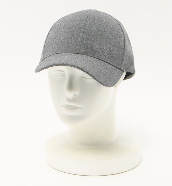 UNITED ARROWS green label relaxing「起毛ピーチ バイザー キャップ / 帽子 UVカット」|キャップ・キャスケット|