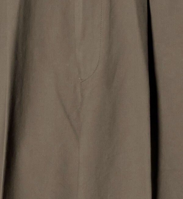 UNITED ARROWS green label relaxing「DC コットン 1プリーツ ストレート ドレスチノ パンツ」|スラックス|