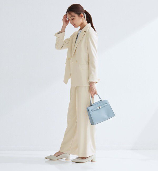 UNITED ARROWS green label relaxing「［size SHORTあり］パウドレ ダブル ジャケット ウォッシャブル ストレッチ」|テーラードジャケット|