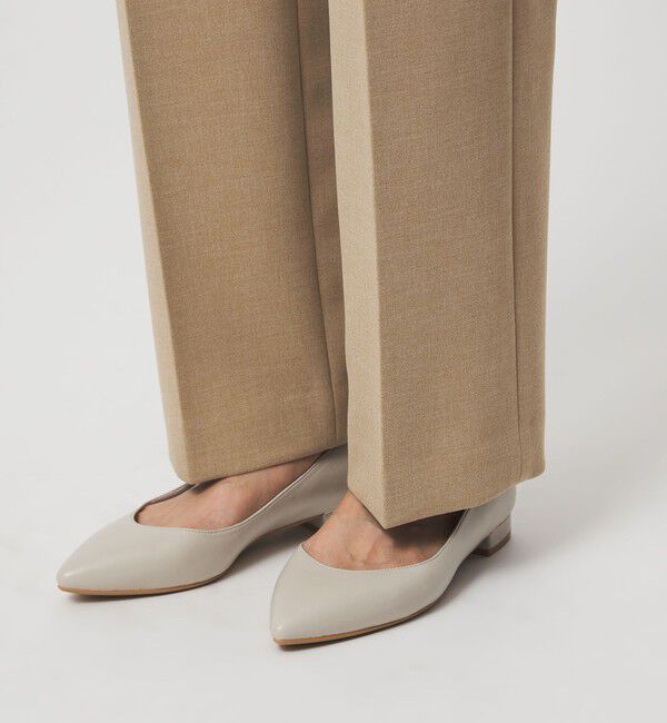 UNITED ARROWS green label relaxing「［size SHORT/TALLあり］Daily Chic セミフレア パンツ」|スラックス|