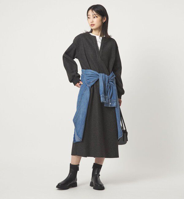 UNITED ARROWS green label relaxing「メルトンライク ワンピース」|ワンピース|