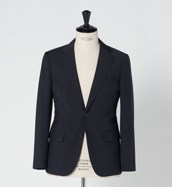 UNITED ARROWS green label relaxing「A+ TWPU トロピカル無地 2B スリム セットアップ ジャケット -ウォッシャブル・ストレッチ-」|スーツ|