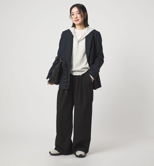 UNITED ARROWS green label relaxing「【WEB限定】＜at ease＞オルマイ スラックス ウォッシャブル ストレッチ UVカット」|スラックス|