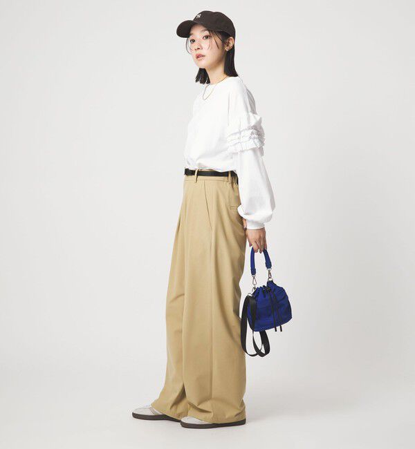 UNITED ARROWS green label relaxing「【WEB限定】＜at ease＞オルマイ スラックス ウォッシャブル ストレッチ UVカット」|スラックス|