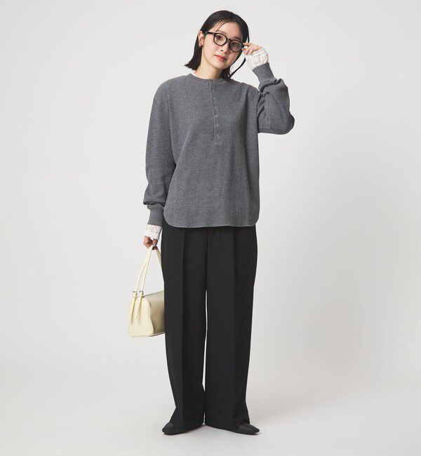 UNITED ARROWS green label relaxing「【WEB限定】＜at ease＞オルマイ ワイド パンツ ウォッシャブル ストレッチ UVカット」|その他|