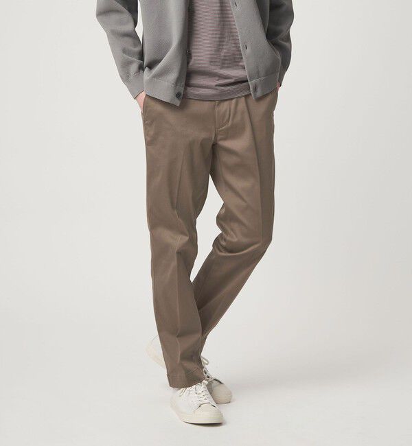 UNITED ARROWS green label relaxing「TC サテン スマートレッグ S1 パンツ -ストレッチ-」|その他|MD.BROWN