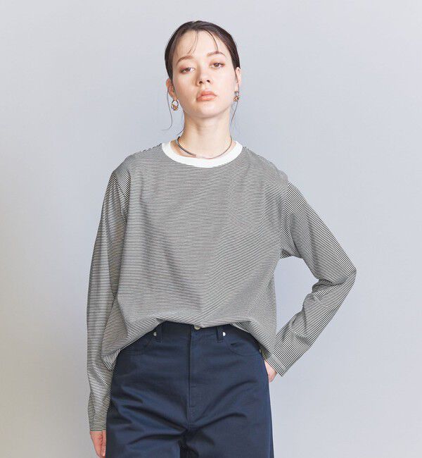 BEAUTY&YOUTH UNITED ARROWS「コットン天竺 ロングスリーブ カットソー」|Tシャツ・カットソー|その他2