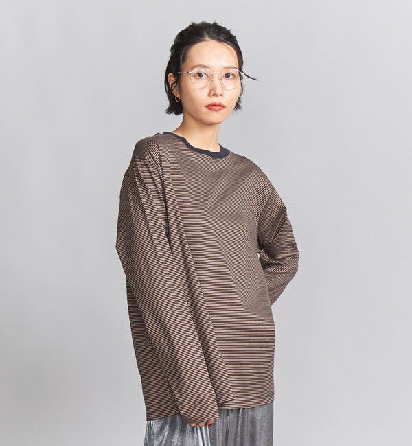 BEAUTY&YOUTH UNITED ARROWS「コットン天竺 ロングスリーブ カットソー」|Tシャツ・カットソー|