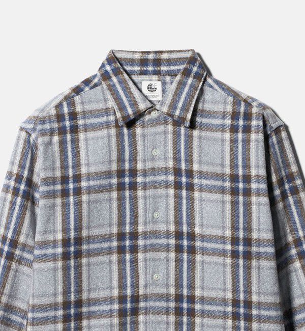 BEAUTY&YOUTH UNITED ARROWS「＜one BEAUTY&YOUTH＞Y/DYE ブラッシュ シャツ FORM型」|シャツ・ブラウス|